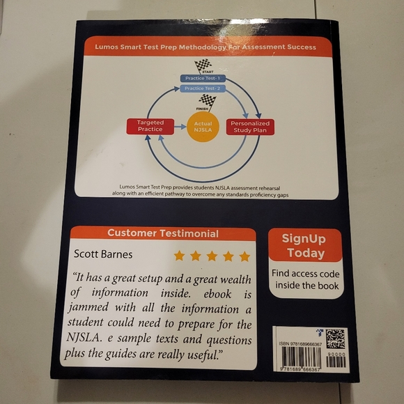 New Jersey Student Learning Assessments Test Practice: Grade 3 Language Arts - Picture 2 of 3